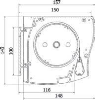 Heimkino Motorleinwand Daten VNX Atlantis